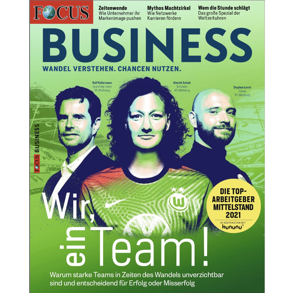 Cover der Focus-Ausgabe mit den TOP-Arbeitgebern